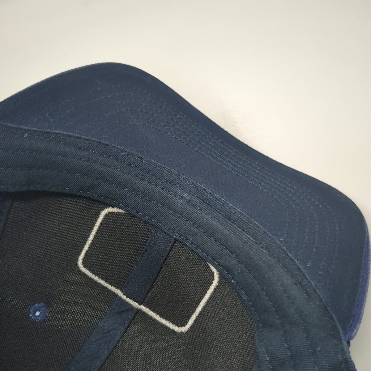 Threadgrit Trucker Hat Blue One Size Deer Patch Mesh Back Snapback Adjustable