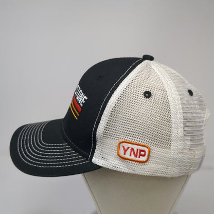 Ouray Trucker Hat Black One Size Yellowstone National Park YNP Mesh Snapback