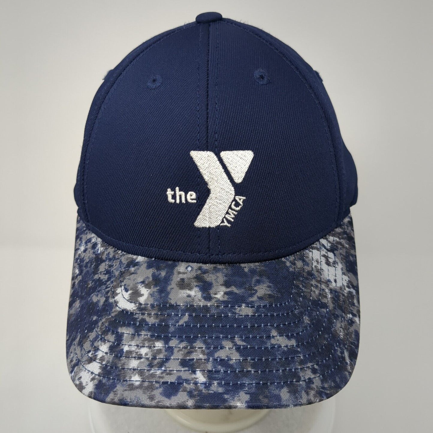 The YMCA Team Idaho Strapback Hat Blue One Size Adjustable Embroidered Sport-Tek
