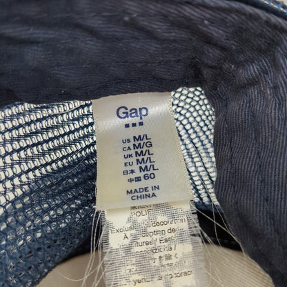 El Capitan Numero Uno Snapback Mesh Back Trucker Hat Blue M/L Gap