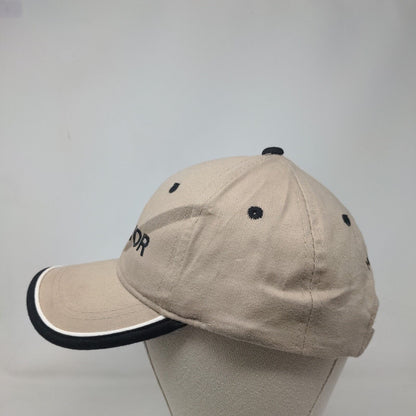 JGC | FLUOR Heat Team Slideback Hat Tan OSFM Adjustable Embroidered OC