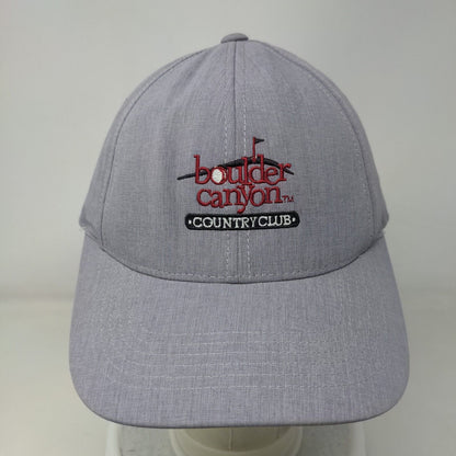 Boulder Canyon Country Club Strapback Hat Gray OSFM Embroidered Imperial