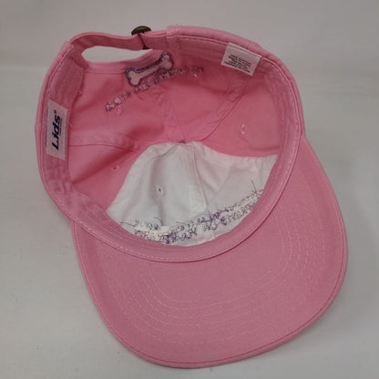 Warning: Stella May Leave Pawprints On Your Heart Slideback Hat Pink OS Lids