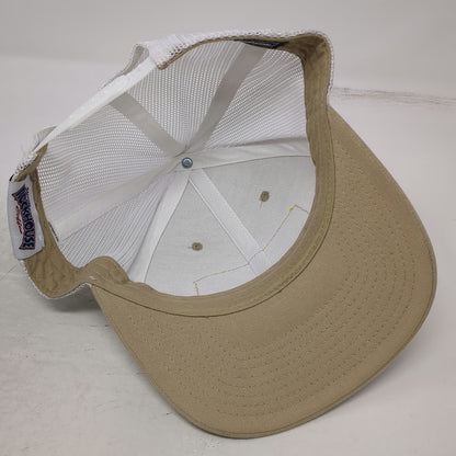Richardson Trucker Hat Beige White One Size Delamar Day 2023 Rockhouse Coffee