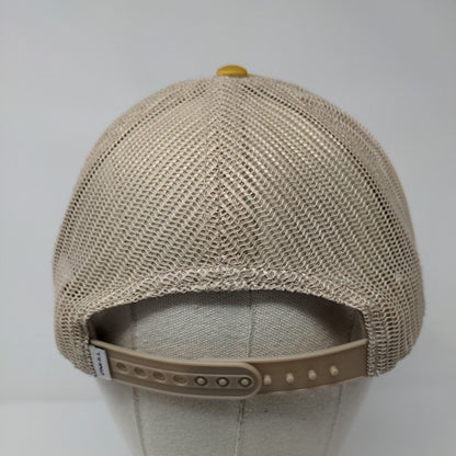 O'Neill Surf Co. Snapback Mesh Back Trucker Hat Yellow OSFA Colorblock