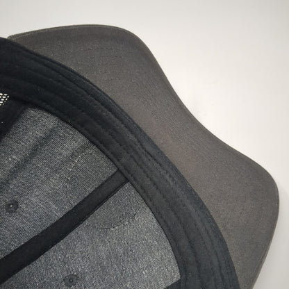 The Original Prinsu Design Snapback Trucker Hat Gray Large Mesh Back Richardson
