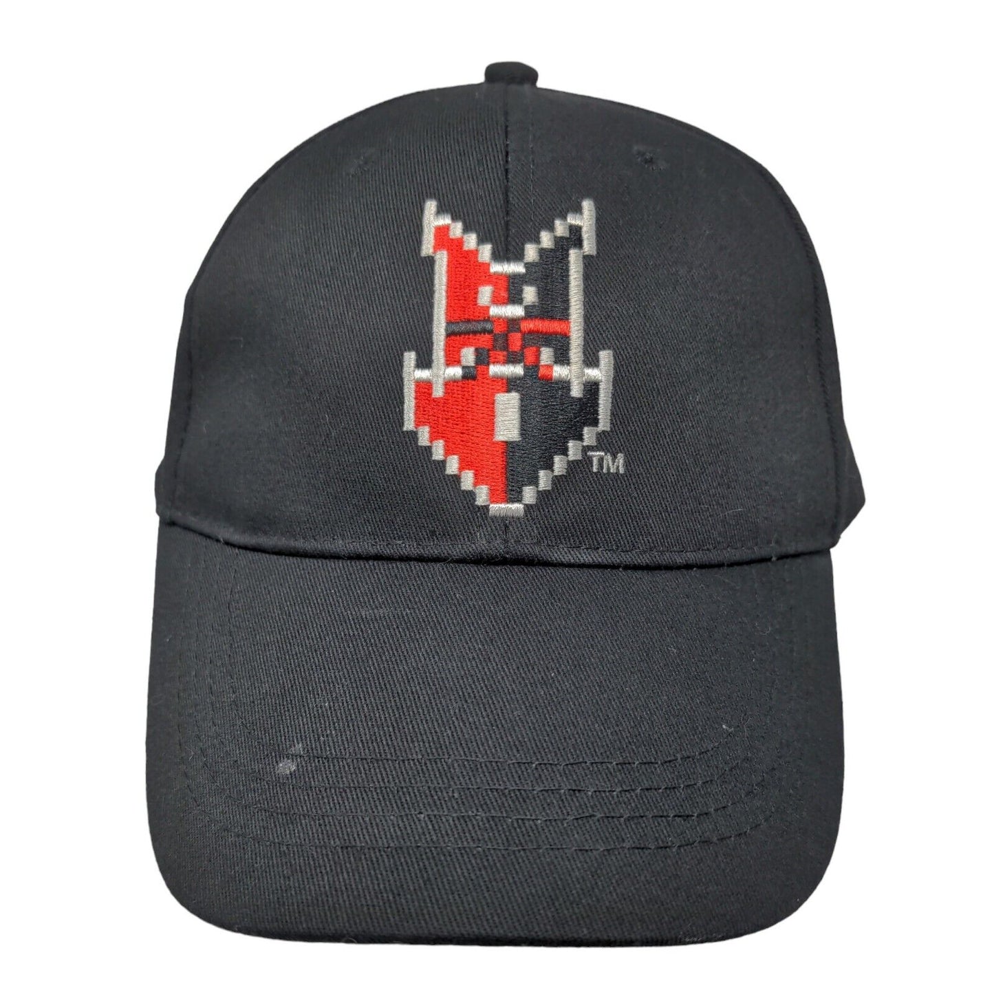 Minor League Indianapolis Indians Men's Strapback Hat Black Embroidered Logo