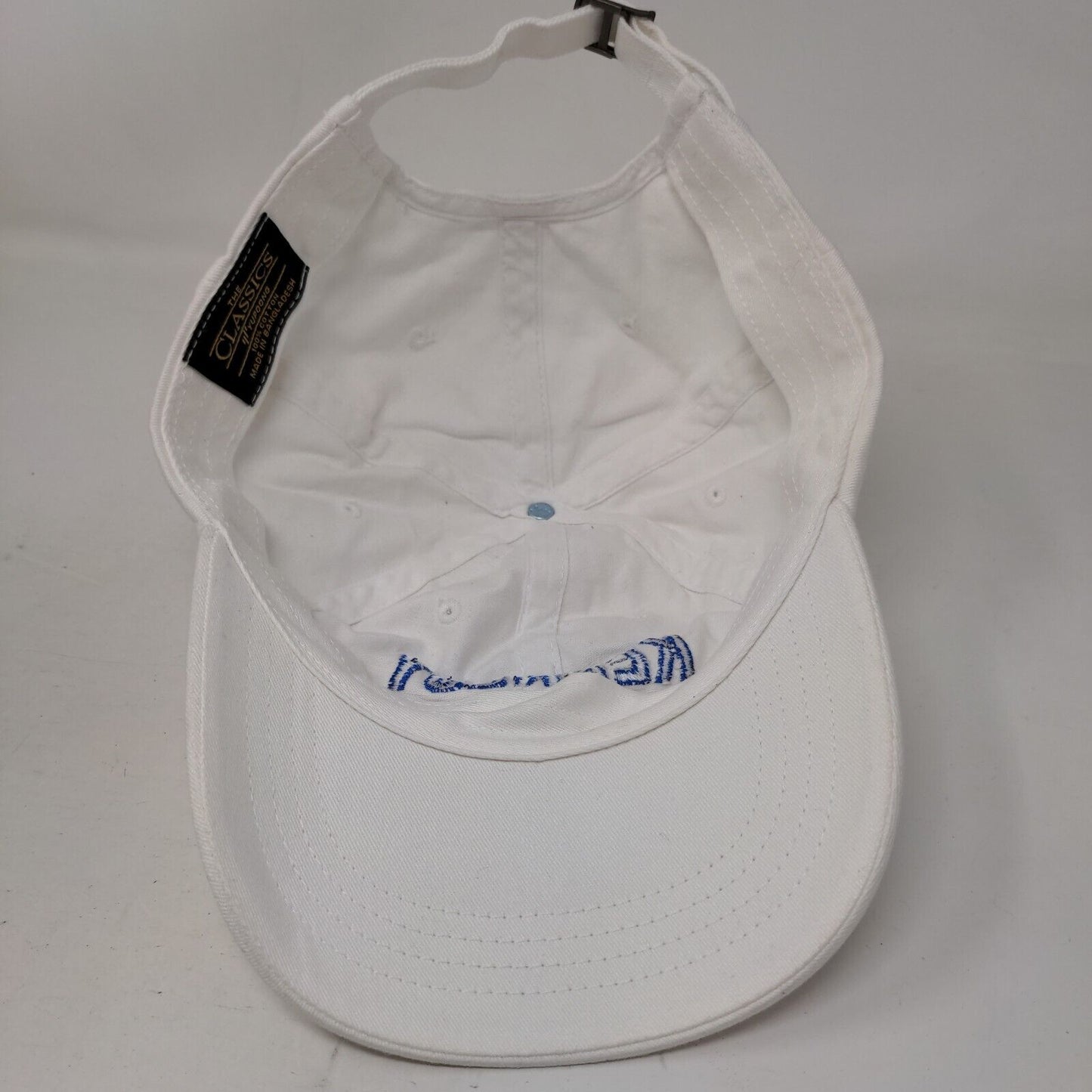 Kennedy 24 Slideback Hat White One Size Embroidered The Classics Yupoong