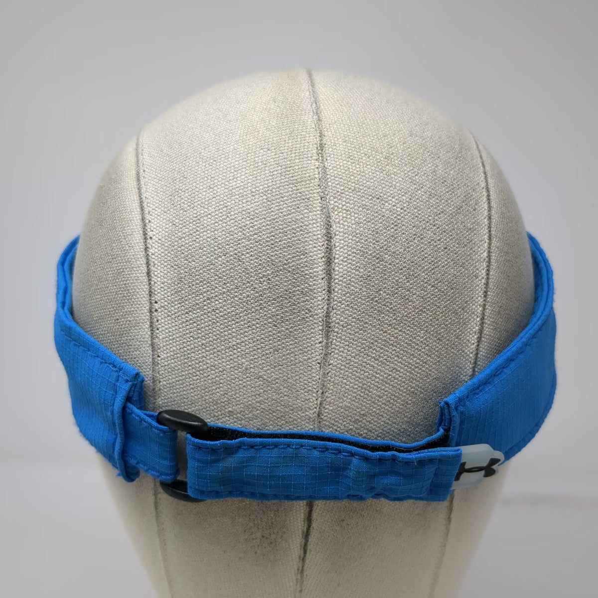 Under Armour Visor Blue One Size Fish Hook Logo Adjustable UA Strapback Hat