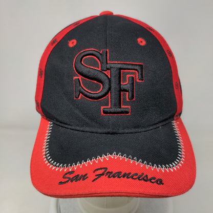 San Francisco Strapback Hat Multicolor OSFA Adjustable Embroidered Polyester
