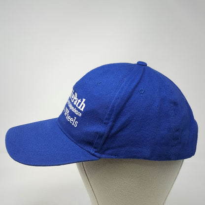 HitWear Baseball Cap Blue One Size Strapback Cotton Meals on Wheels LifePath Hat