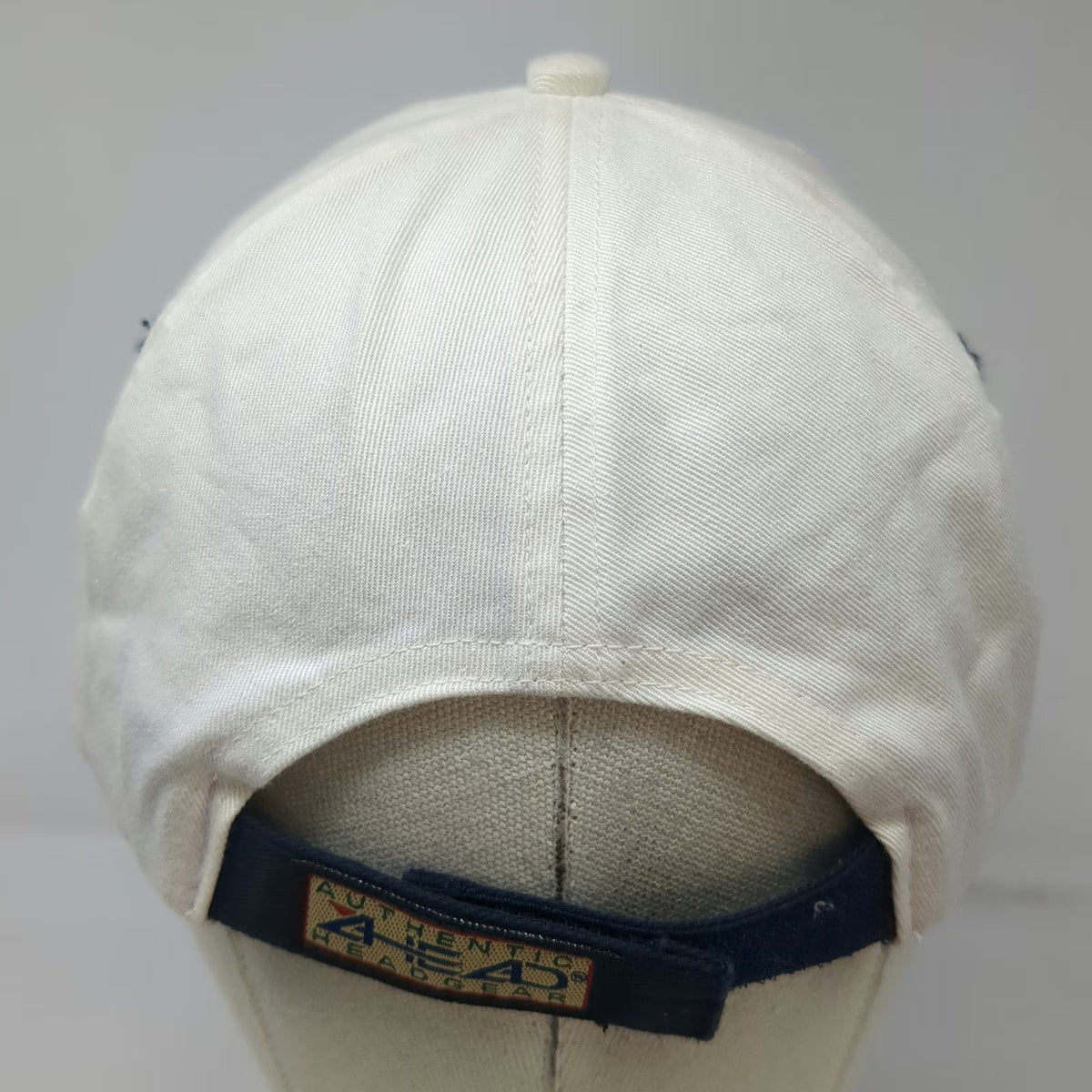 Ahead Baseball Cap White One Size New Mexico Desert Lakes Golf Strapback Hat