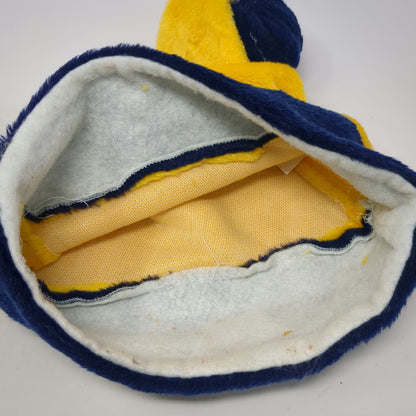 Indiana Pacers NBA Beanie Hat Yellow Blue One Size Chevy Chevrolet Logo Pom Fur