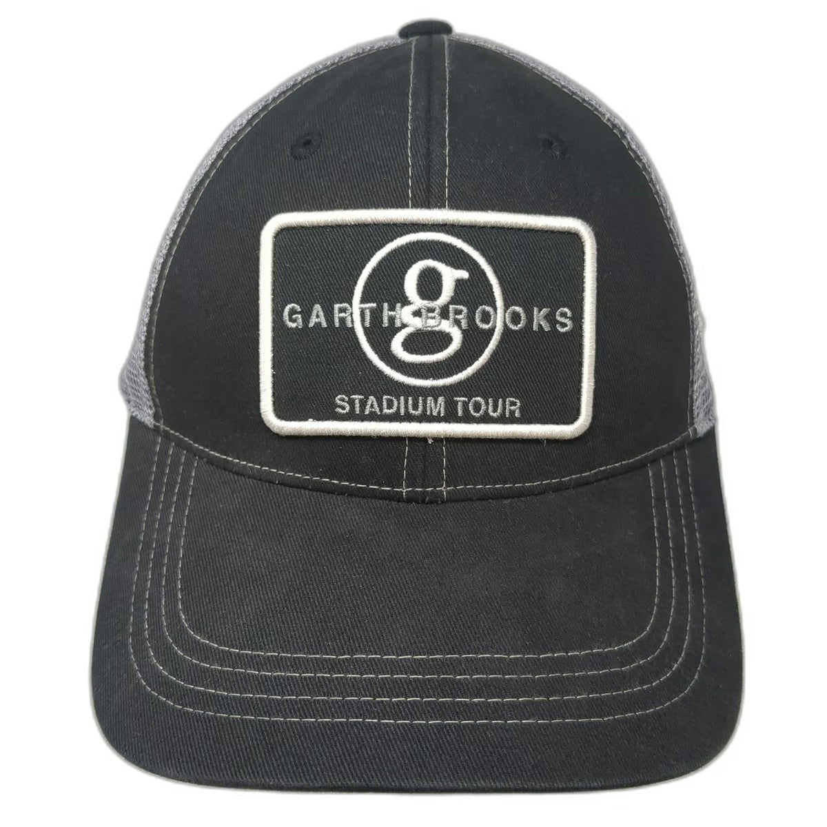 Signature 7 Series Garth Brooks Stadium Tour Trucker Hat Black OS Mesh Snapback