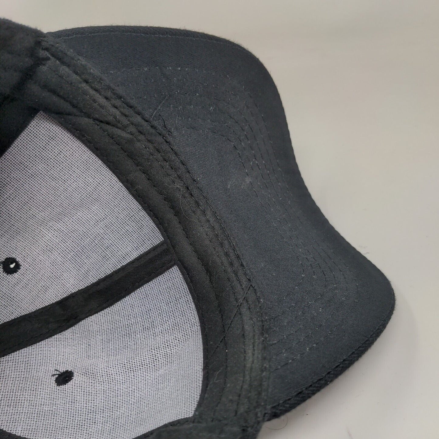 Wounded Warrior Project Patch Strapback Hat Black OSFM Vent Holes