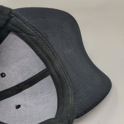 Wounded Warrior Project Patch Strapback Hat Black OSFM Vent Holes