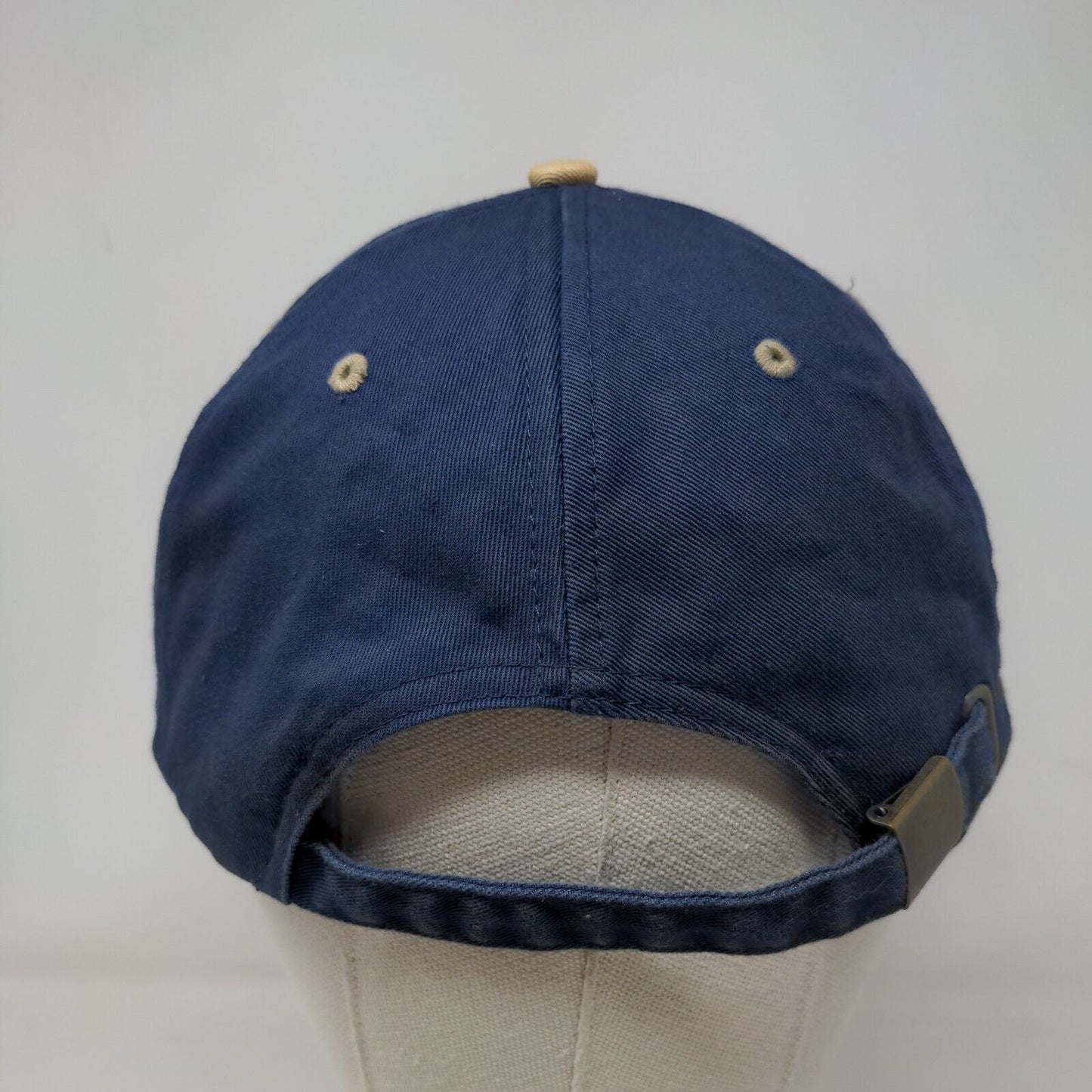Stewart & Stewart Golf Slideback Hat Blue One Size Embroidered 6 Panel