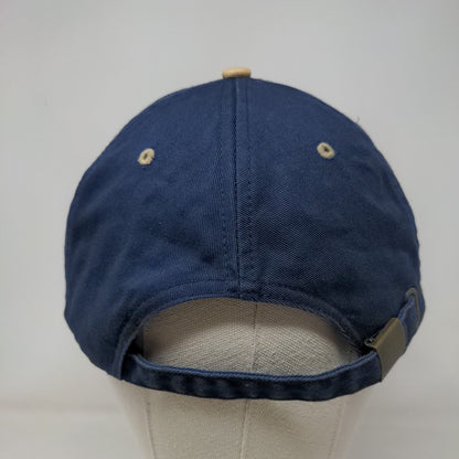 Stewart & Stewart Golf Slideback Hat Blue One Size Embroidered 6 Panel