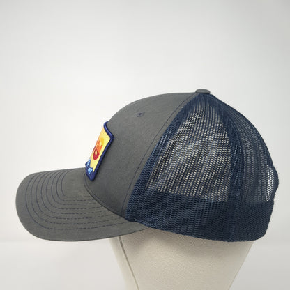 208 Patch Snapback Mesh Back Trucker Hat Multicolor One Size Richardson
