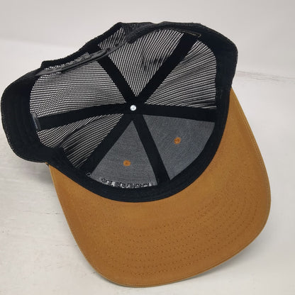 Richardson Trucker Hat Brown One Size Granite Construction Mesh Snapback 1922