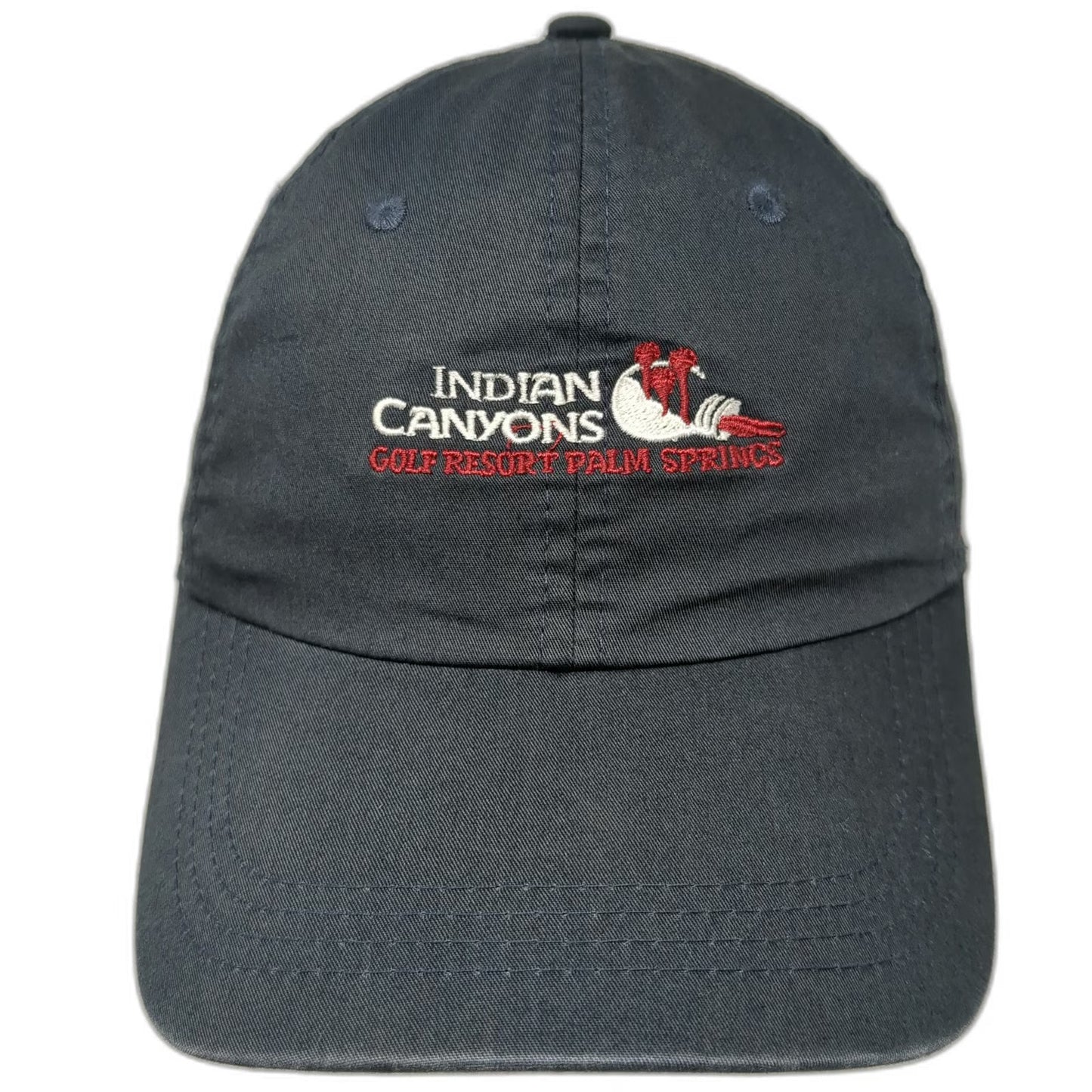 Ahead Baseball Cap Blue One Size Indian Canyons Golf Resort Palm Springs Hat