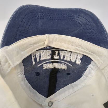 Lake Tahoe California Est. 1864 Strapback Hat Blue OS Adjustable Lucky 7 USA