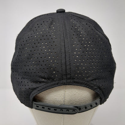 Oakley Snapback Hat Black One Size Adjustable Embroidered Laser Cut