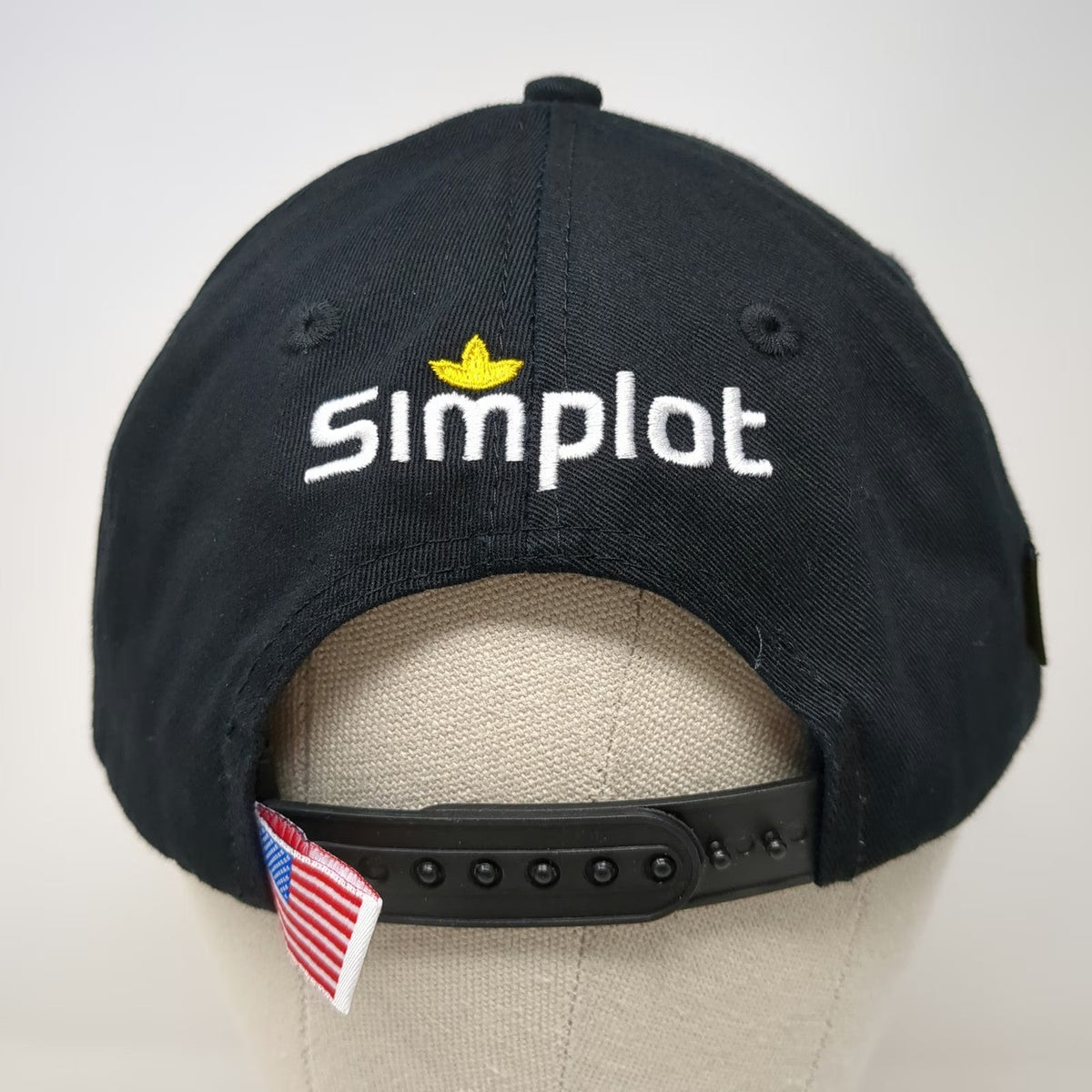 VooDoo Headwear Snapback Black Hat One Size Simplot Syngenta Agriculture Patch