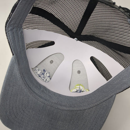 T.A. of Southern Idaho Snapback Trucker Hat Gray OSFA Mesh Back