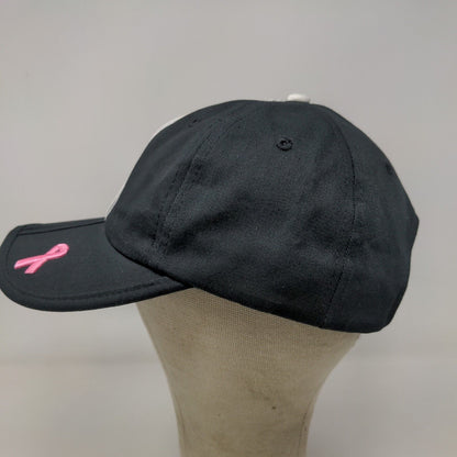 Clarian Health Men's Strapback Hat Black OSFA Race for the Cure 2008 Logo