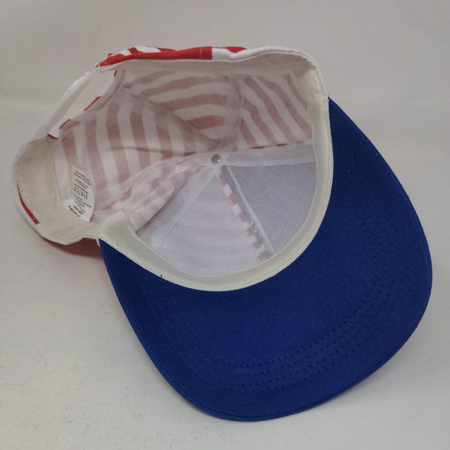 American Flag Patriotic Snapback Hat Multicolor One Size Adjustable Gertex