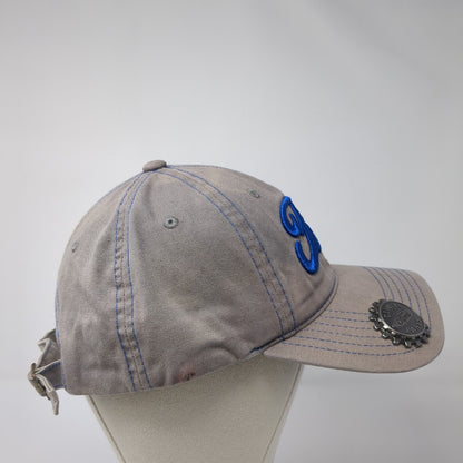 Ford Genuine Parts Slideback Baseball Cap Gray One Size Adjustable Bottle Opener