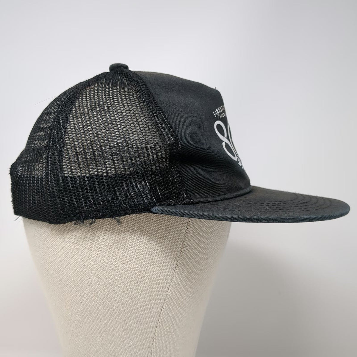Firestone Walker Brewing Company 805 Trucker Hat Black One Size Mesh Snapback