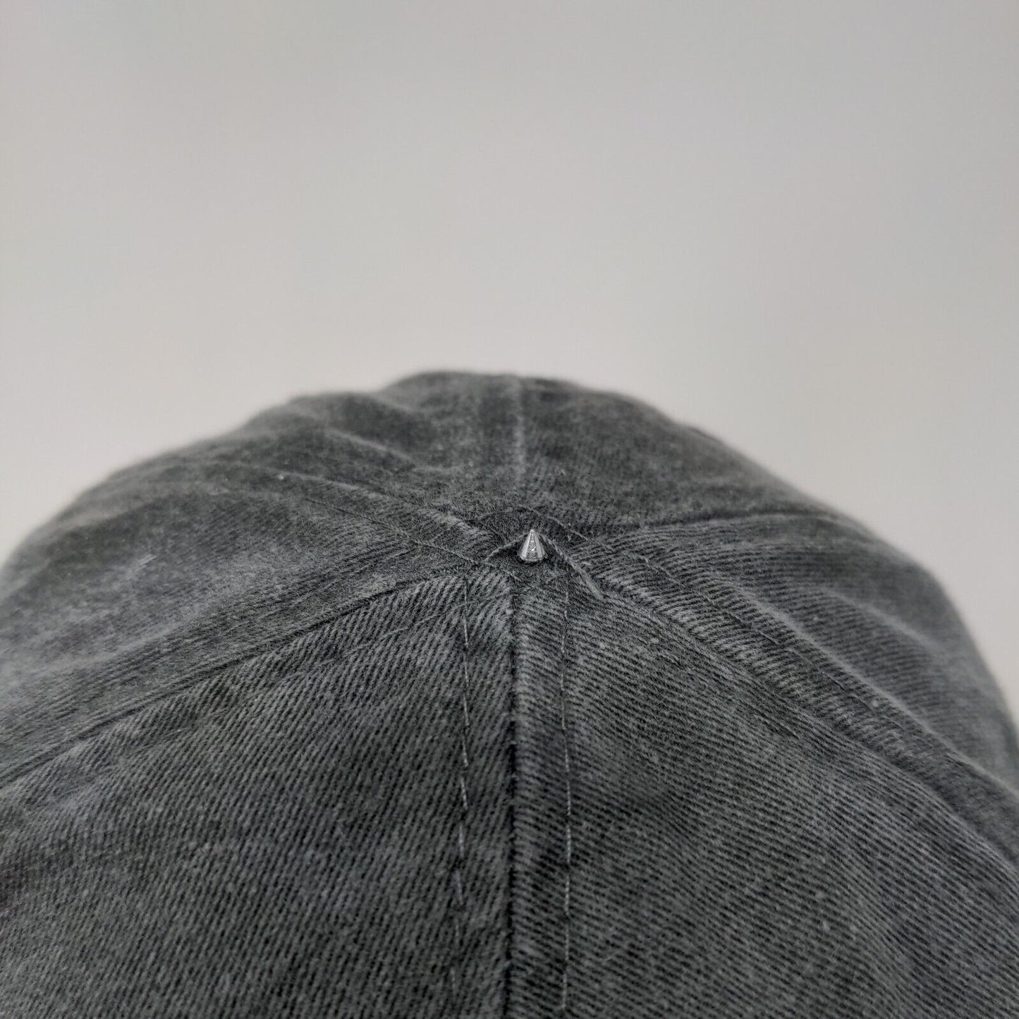 Up Beat Entertainment Slideback Hat Gray One Size Adjustable Vented Holes Adams