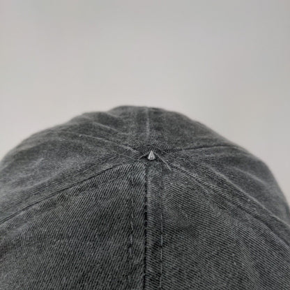 Up Beat Entertainment Slideback Hat Gray One Size Adjustable Vented Holes Adams