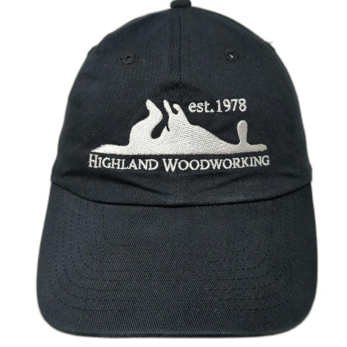 Hit Baseball Cap Black One Size Highland Woodworking 1978 Cotton Slideback Hat