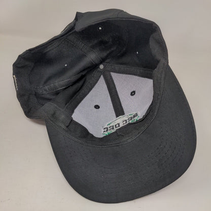 The Rec Dec St. Pete Strapback Hat Black One Size Embroidered 6 Panel