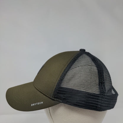 Unbranded Snapback Mesh Back Trucker Hat Brown S/M One Less Do More