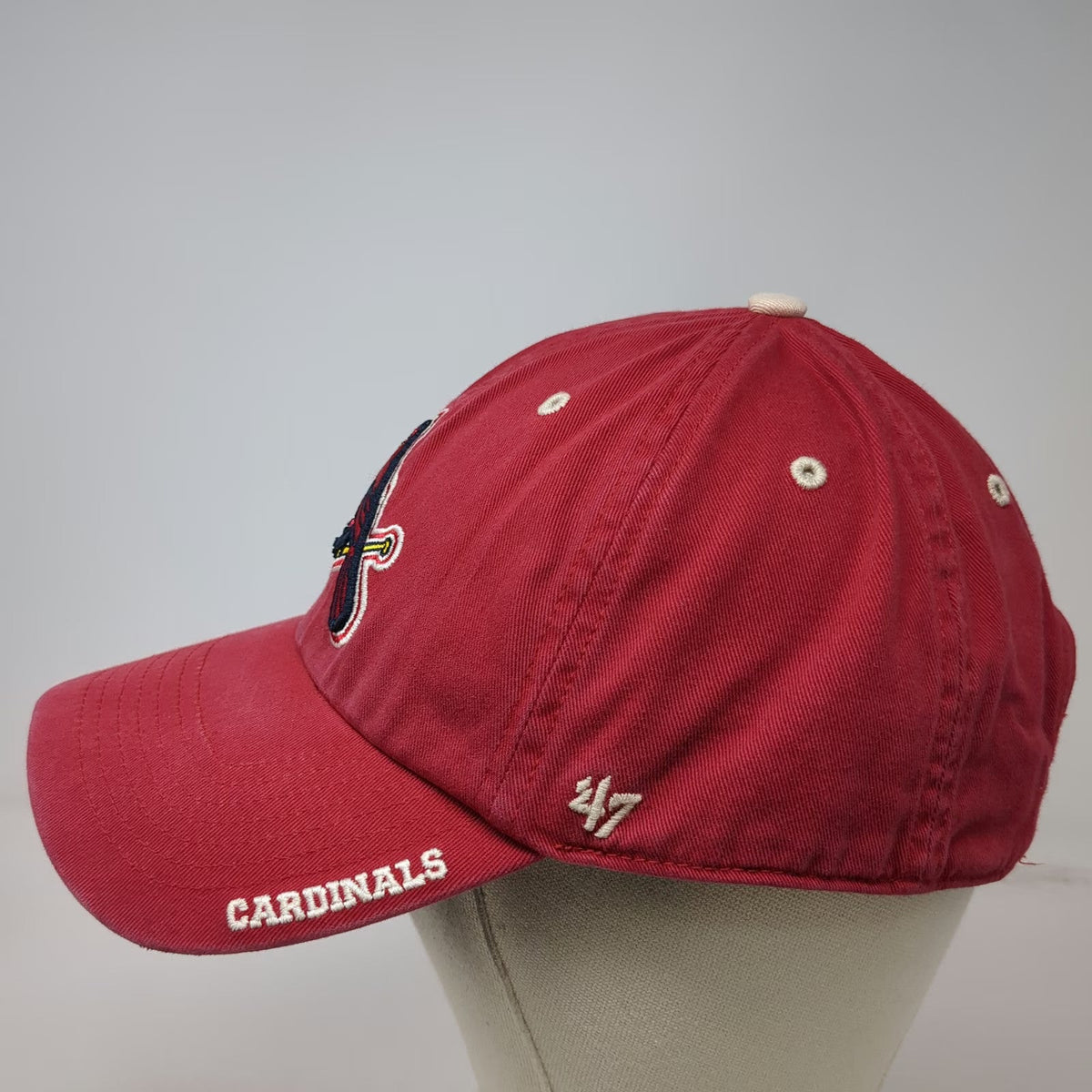 '47 St. Louis Cardinals MLB Baseball Cap Red One Size Strapback Embroidered Hat