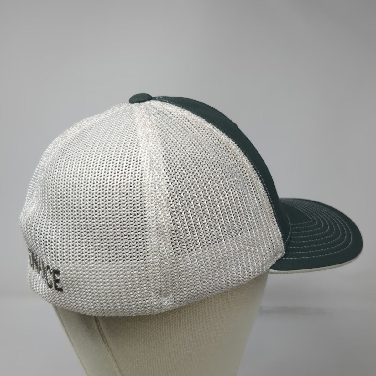 Pacific Headwear Baseball Cap Gray XL Idaho Milk Products Maintenance Fitted Hat