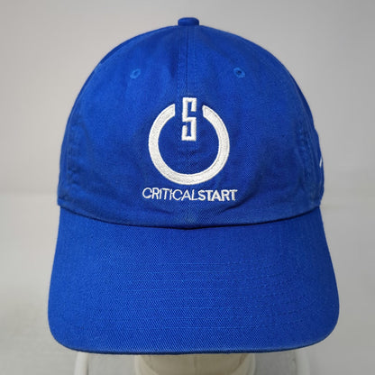 Nike Baseball Cap Blue One Size Critical Start Heritage86 Cotton Hat Slideback