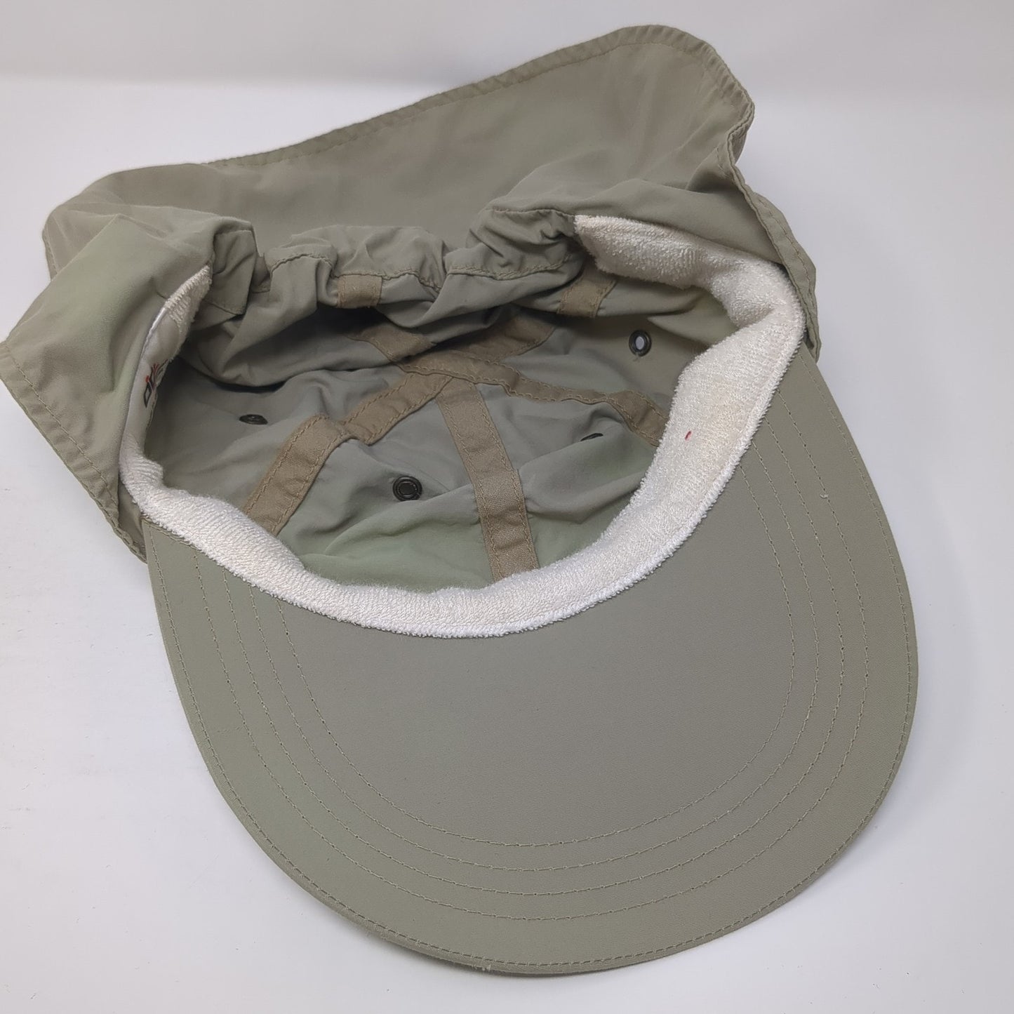Outdoor Cap Trapper Hat Brown One Size Adjustable Drawstring Ear Flap Blank