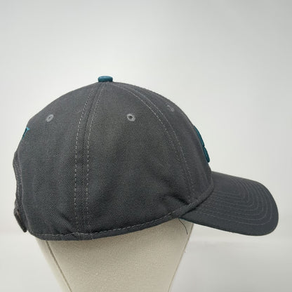 Philadelphia Eagles NFL New Era Gray One Size Hat Cap Strapback 9FORTY Curved