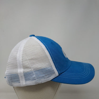 Costa Strapback Hat One Size Blue Mesh Back Embroidered Adjustable Strap