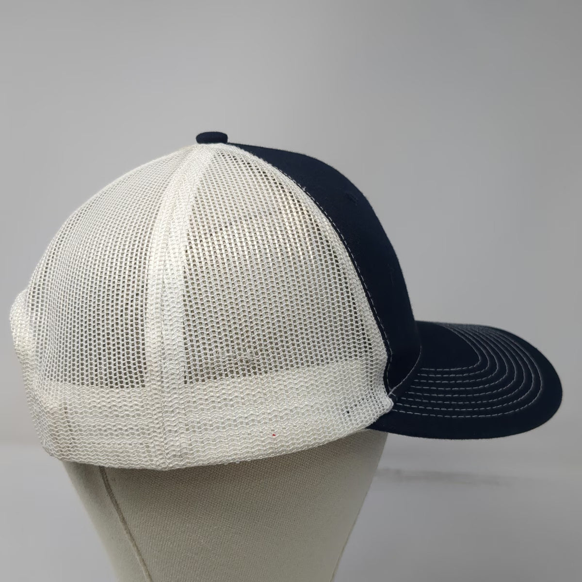 Port Authority Trucker Hat Blue One Size RJS Invitational Mesh Snapback