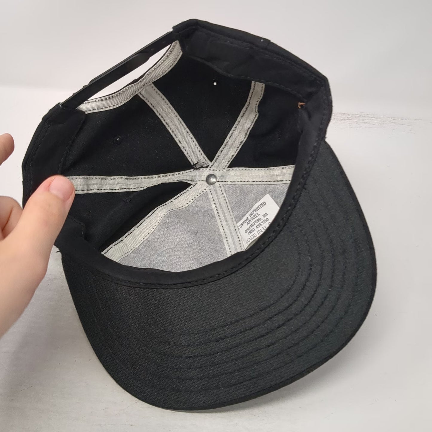Custom Imprinted Apparel The Presidents Cup Hockey Snapback Black One Size Hat