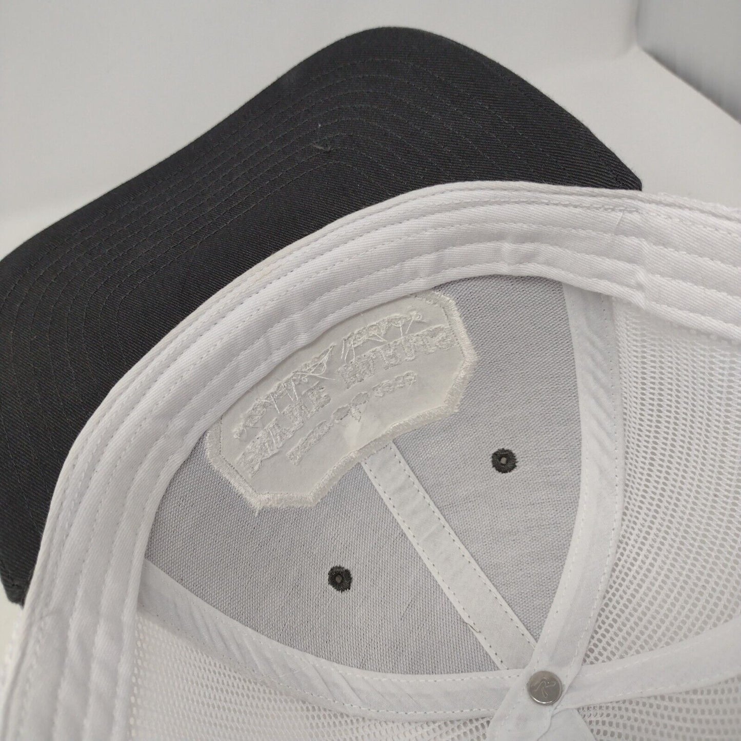 Payne Farms Snapback Mesh Back Trucker Hat Gray OSFA Embroidered