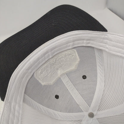 Payne Farms Snapback Mesh Back Trucker Hat Gray OSFA Embroidered