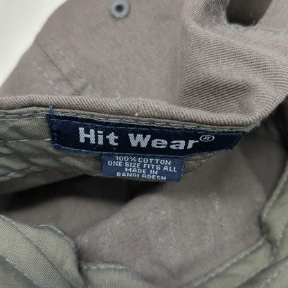 Hit Wear Grifols Baseball Cap Gray OSFM Strapback Hat Cotton Corporate Pharma