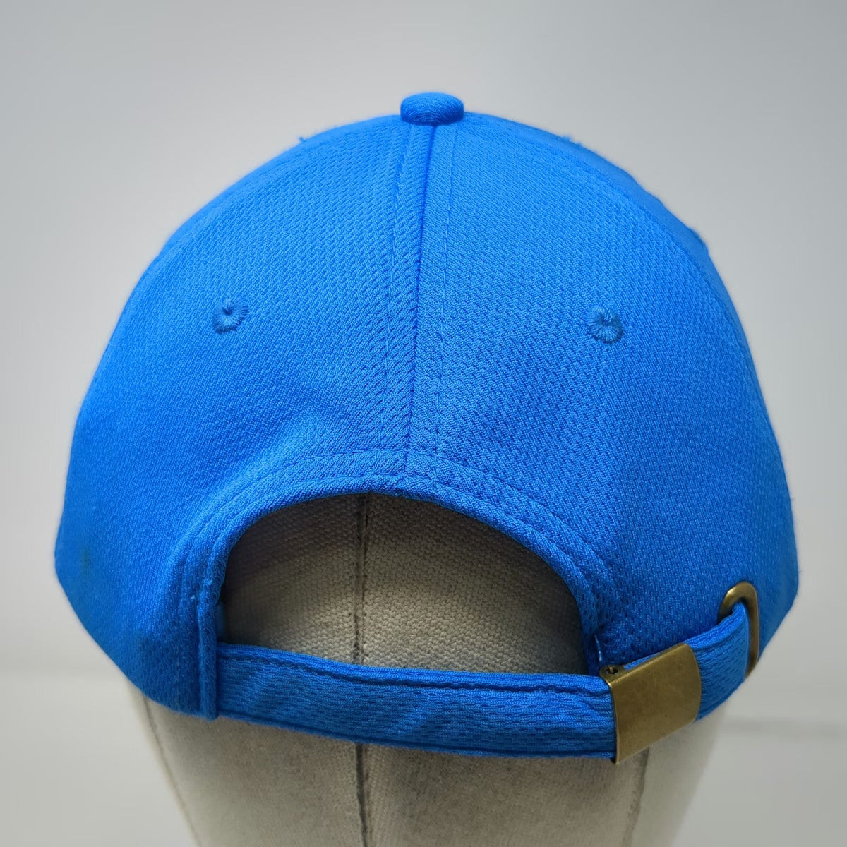 Walmart Baseball Cap Blue OSFM Polyester Slideback Spark Logo Curved Brim Hat
